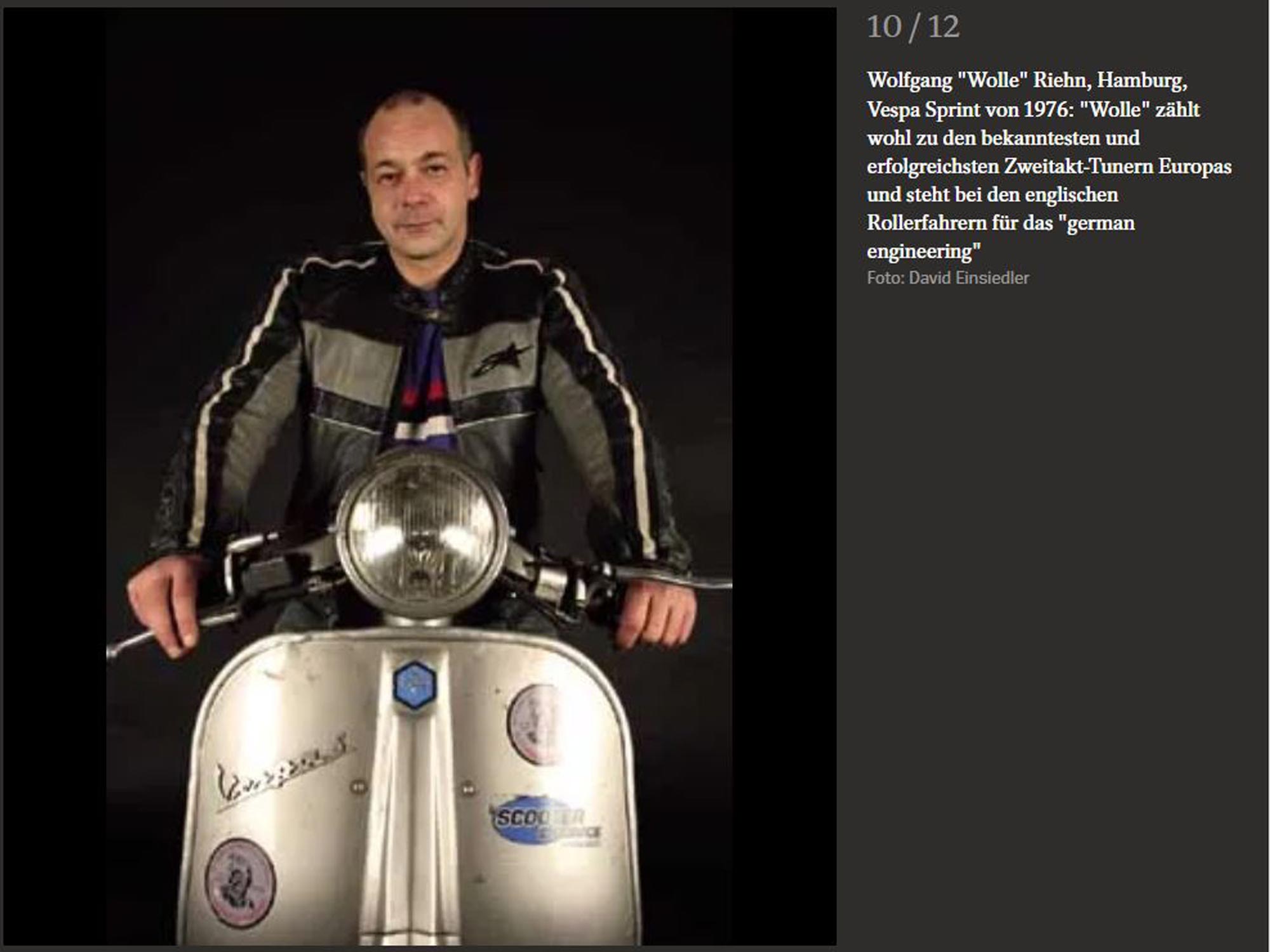 Spiegel Online Bericht über Wolle von Scooter and Service 2007