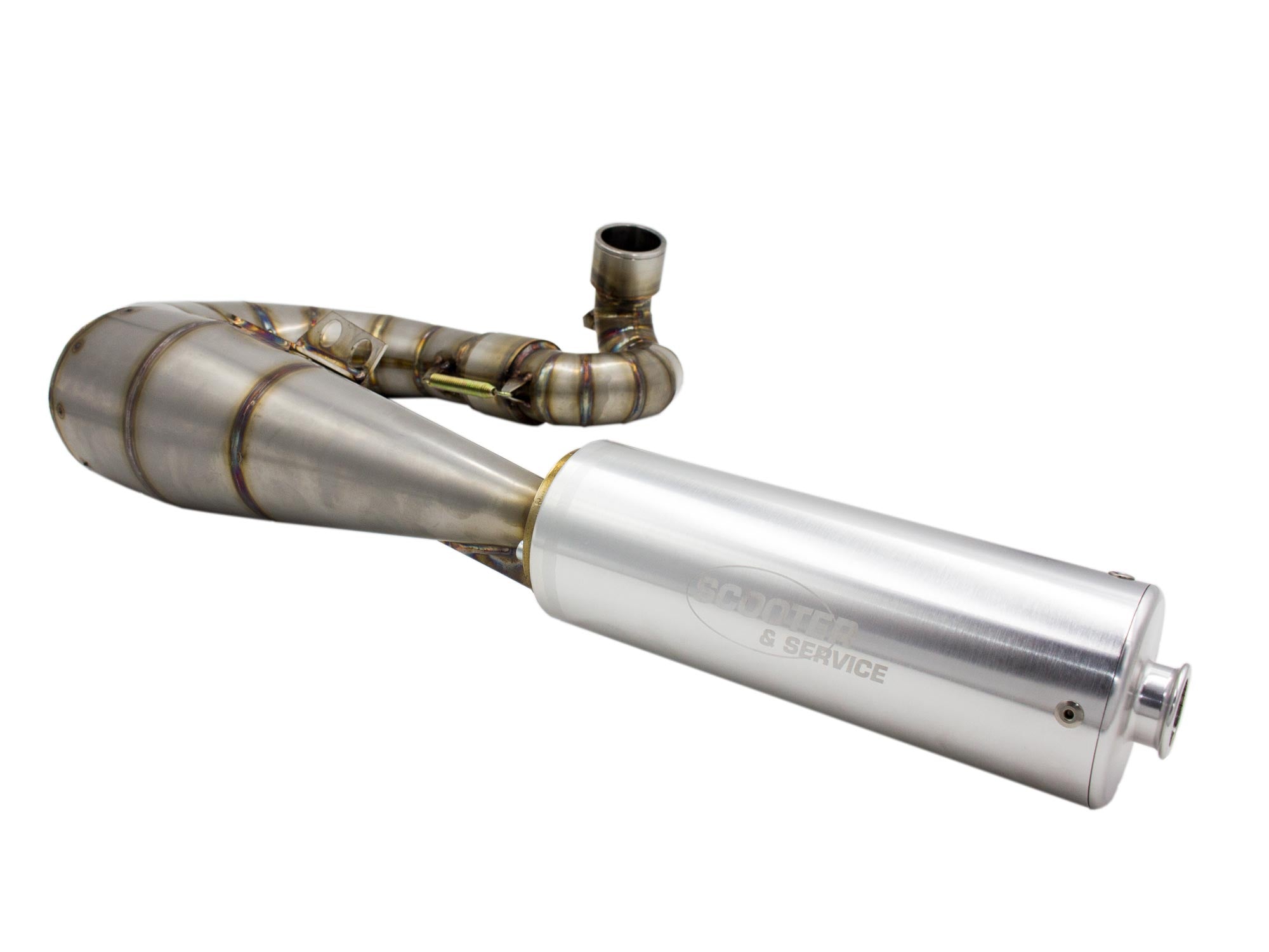 Auspuff PX 200 Scooter & Service Lefthand für Quattrini / BFA 244 