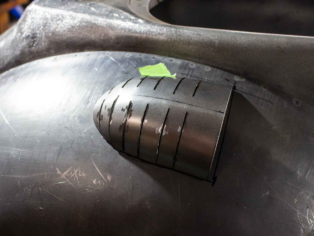 Handgefertigte Hutze für Vespa Seitenhaube