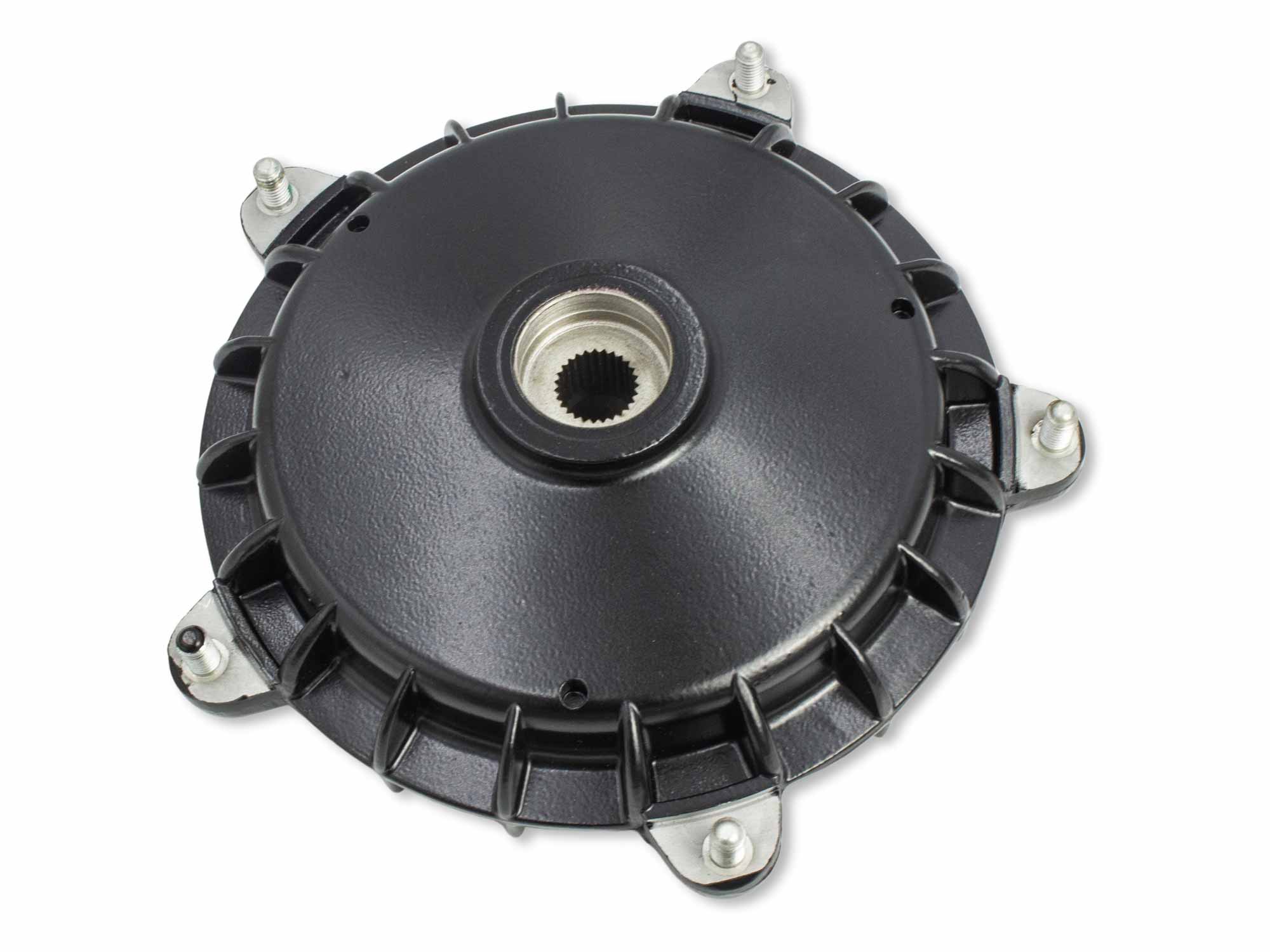 Vespa Bremstrommel für PX Modelle pulverbeschichtet schwarz