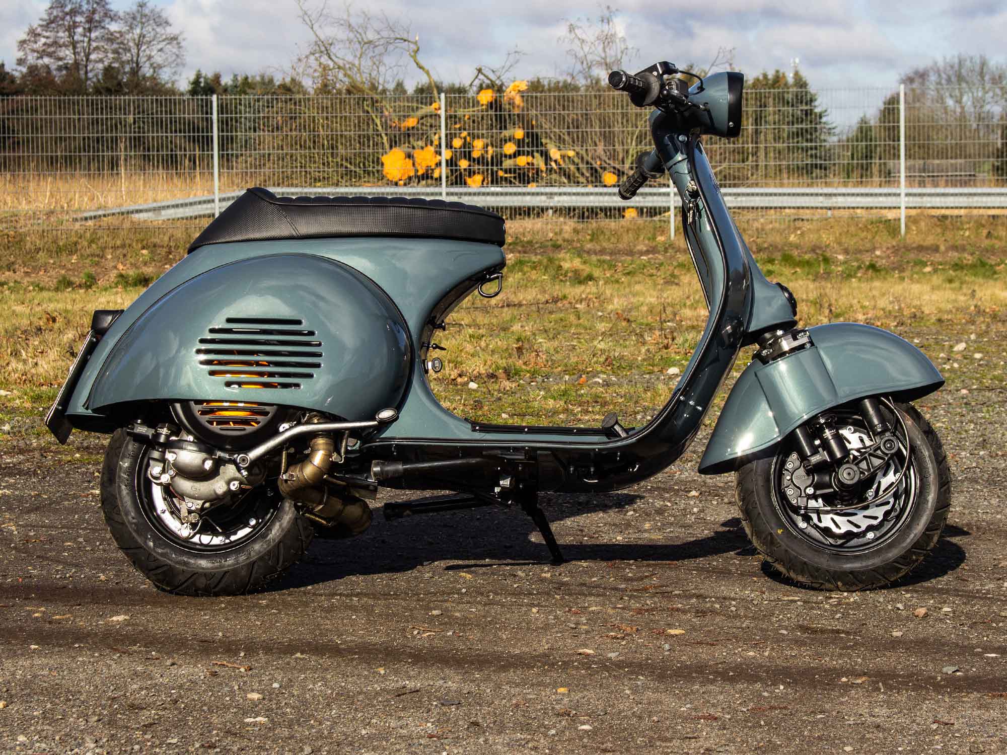 Vespa GS 3 Heck-Umbau auf Basis einer PX Karosse