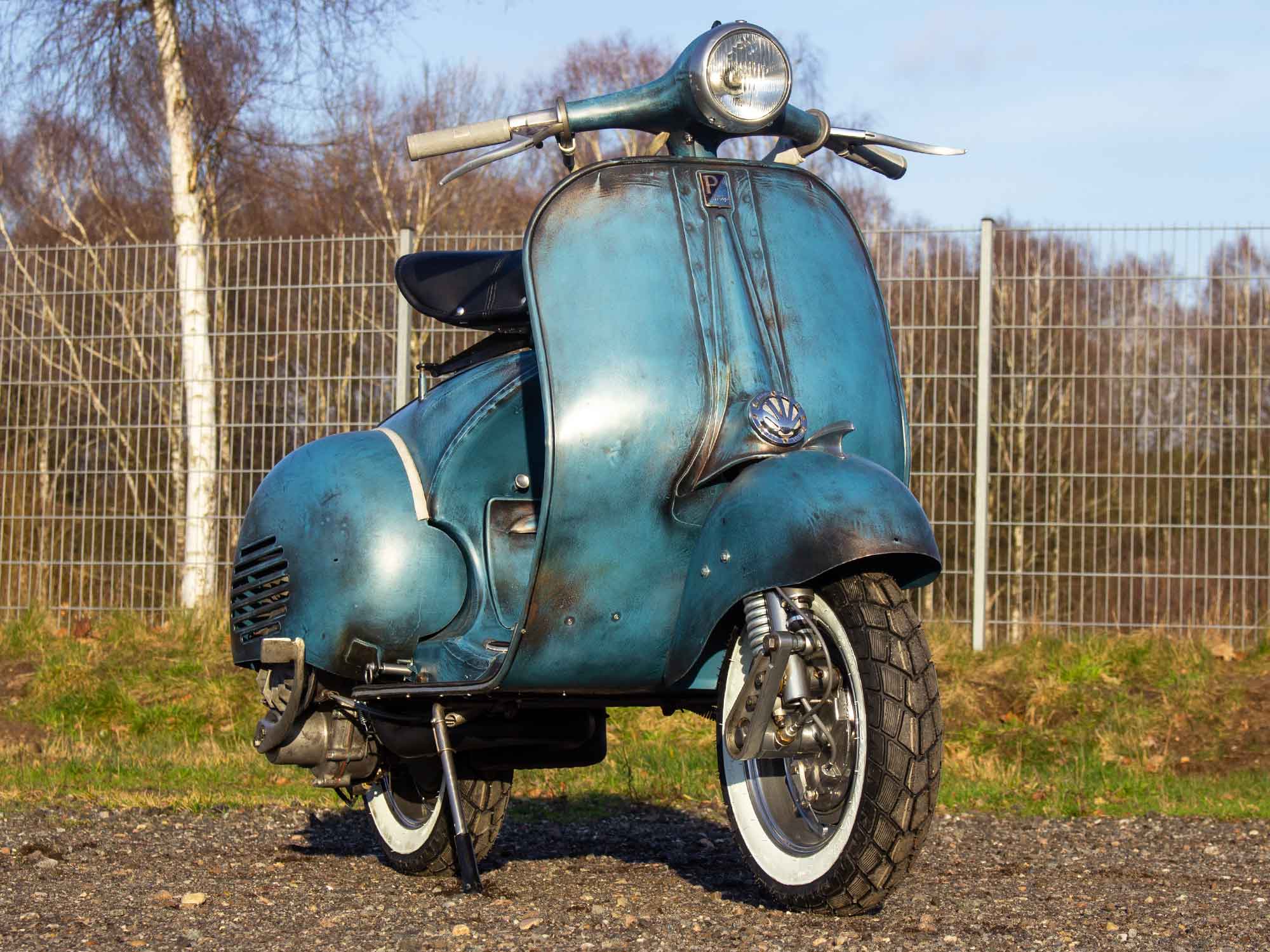 Vespa Messerschmitt Restauration mit Rawstyle Lackierung