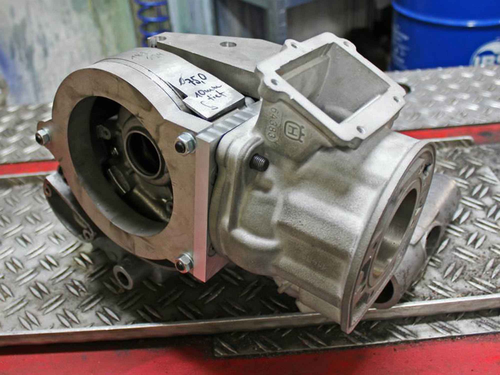 Vespa PX 200 Motor mit Husqvarna Zylinder