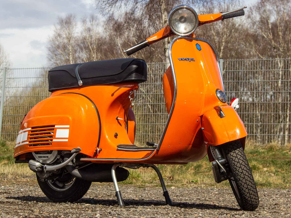 Vespa Rally 200 Restauration in den originalen Zustand