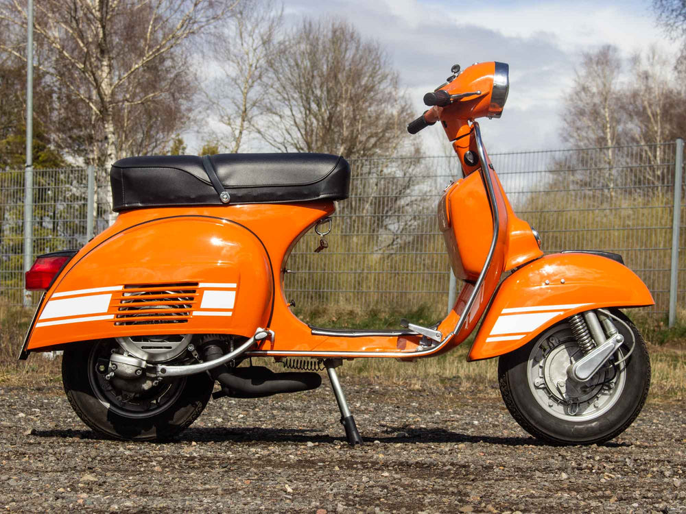 Vespa Rally 200 Restauration in den originalen Zustand
