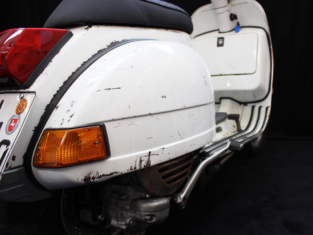 Custom Vespa PX 200 Road Scooter & Service