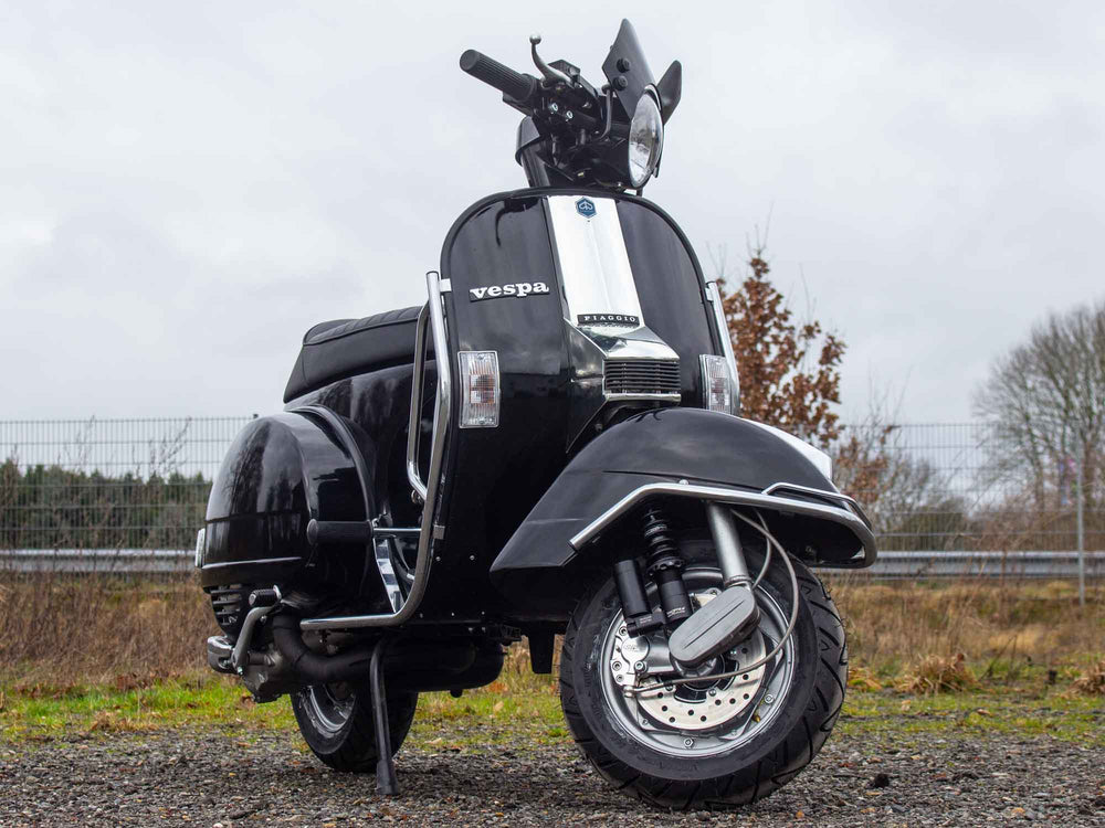 Vespa PX Umbau mit 244ccm Motor und Scheibenbremse