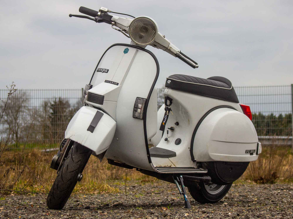 Vespa Tuning Umbau PX 244ccm mit Scheibenbremse und Breitreifen